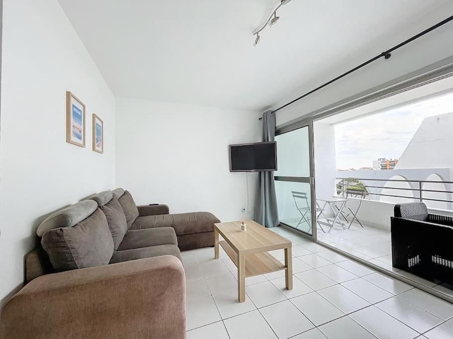 3319-Appartement A 200M De La Plage Le Barcarès Esterno foto